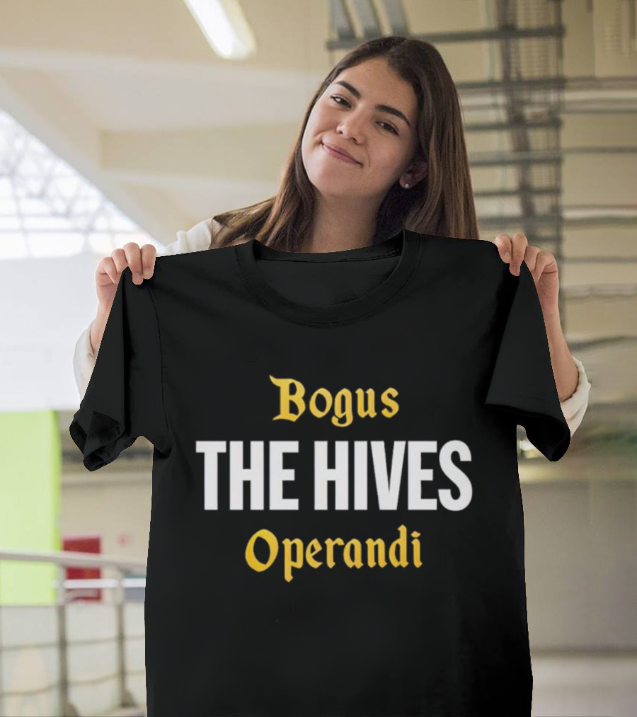 Bogus Operandi The Hives Band Merchandise T-Shirt