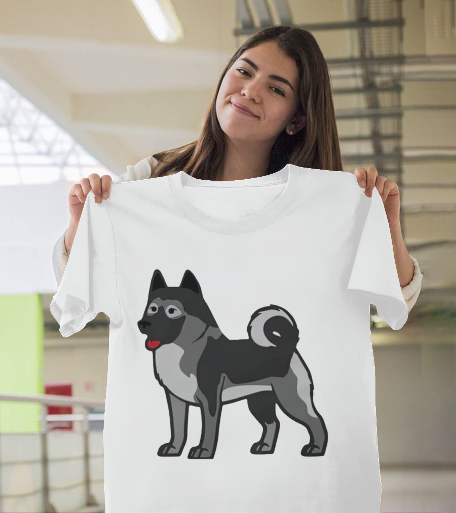 General Freya Organa The Norwegian Elkhound Puppy Dog T-Shirt