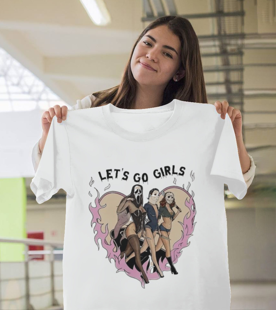 Let's Go Girls Horror Serial Killer T-Shirt