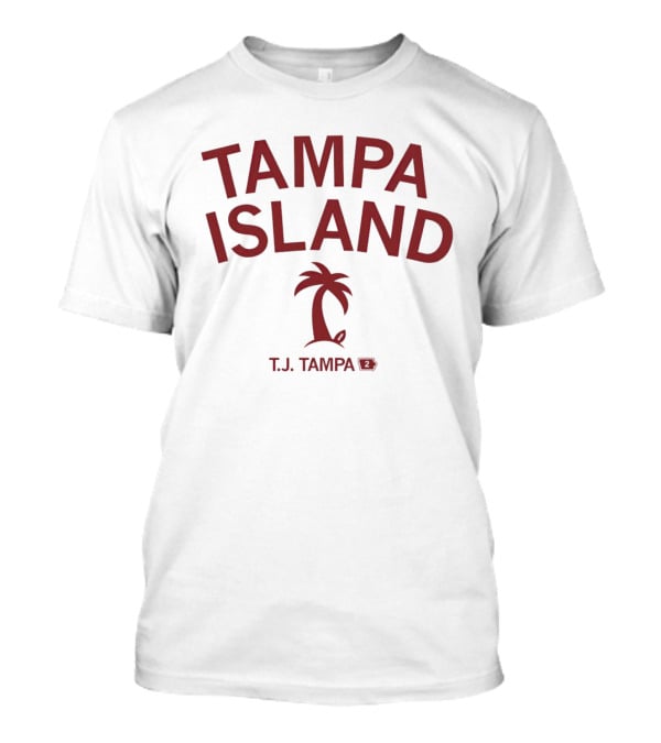 Tampa Island T.J. Tampa Palm Tree 12 T-Shirt