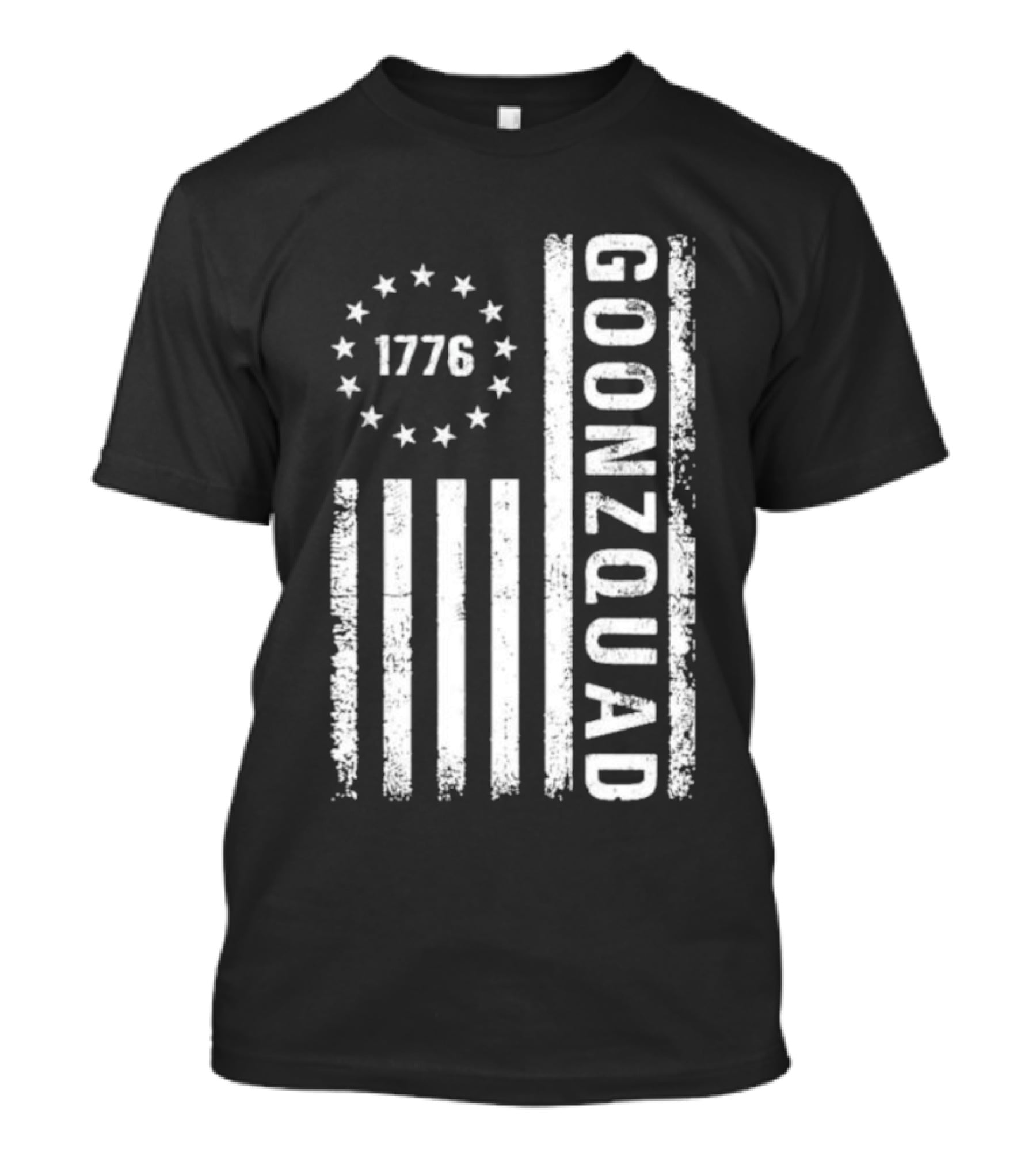 Goonzquad 1776 Distressed American Flag T-Shirt