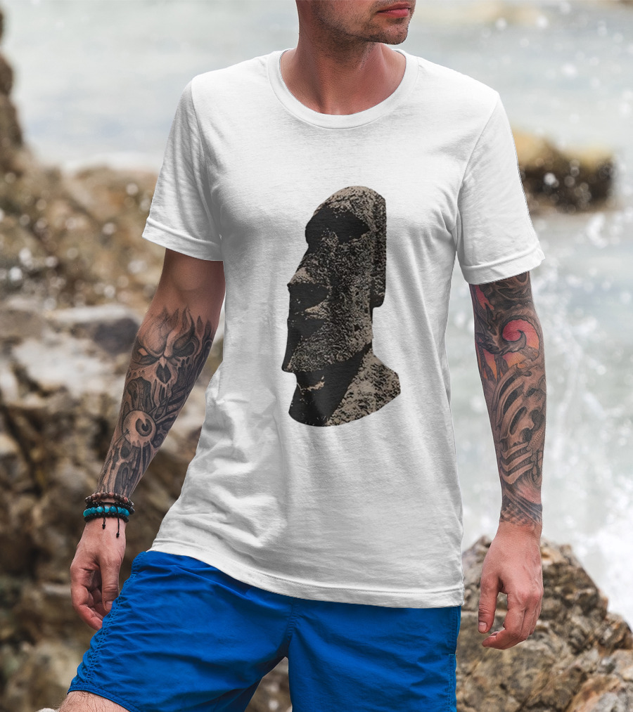 Alex Pereira Easter Island Moai Statue T-Shirt