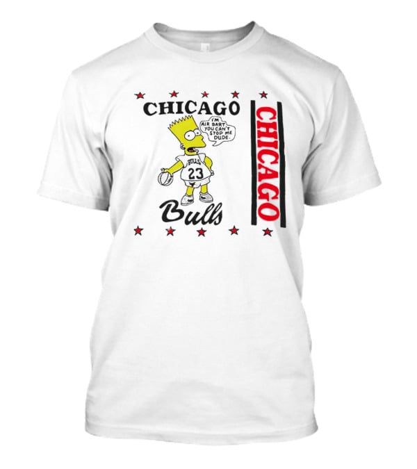 Chicago Bulls Bart Simpson Basketball T-Shirt