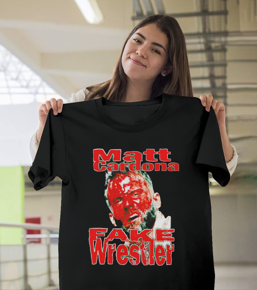 Matt Cardona Fake Wrestler T-Shirt