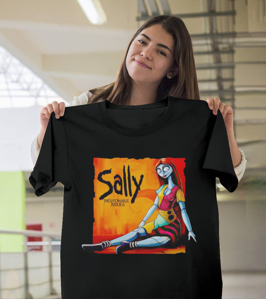 Sally Nightmare Issues Burton Style Rag Doll T-Shirt