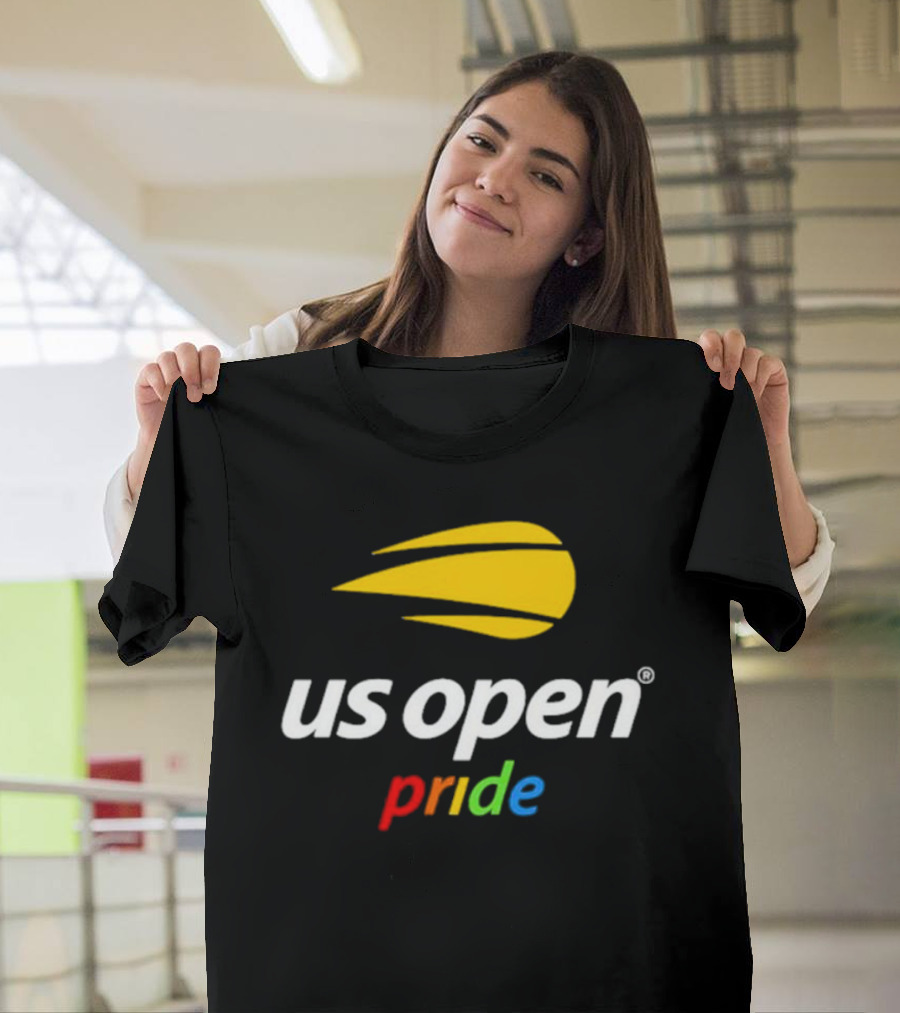 Us Open Pride Rainbow Tennis Ball T-Shirt