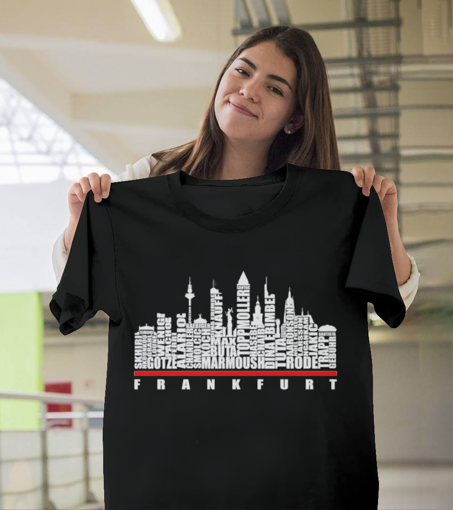 FRANKFURT Players Names Skyline T-Shirt