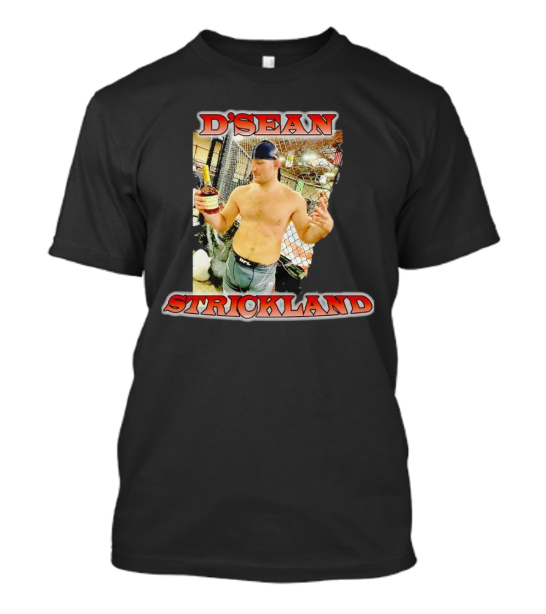 D'Sean Strickland UFC Gym Training Session T-Shirt