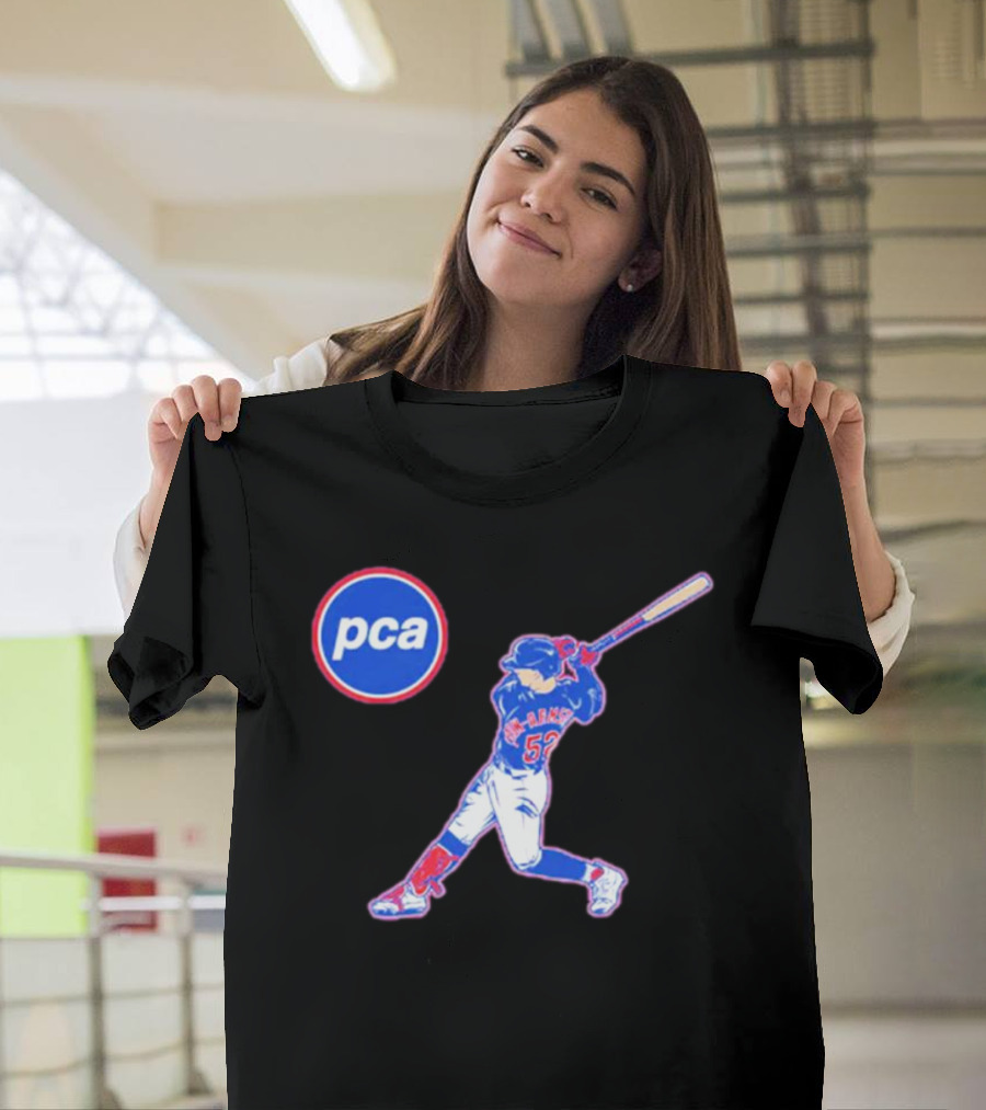 PCA Baseball Pete Crow-Armstrong Swinging Batter Number 52 T-Shirt