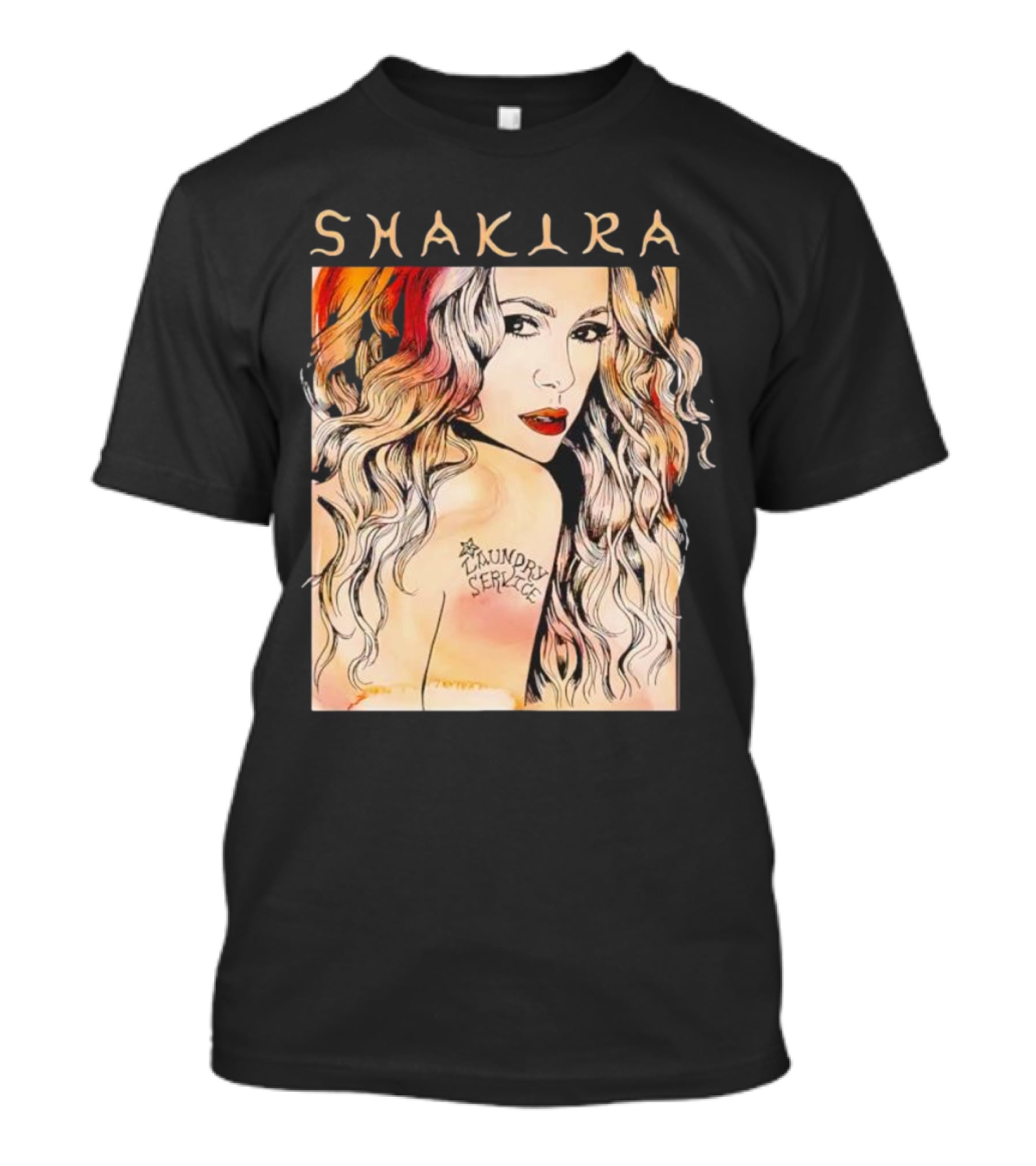 Shakira Laundry Service Album T-Shirt