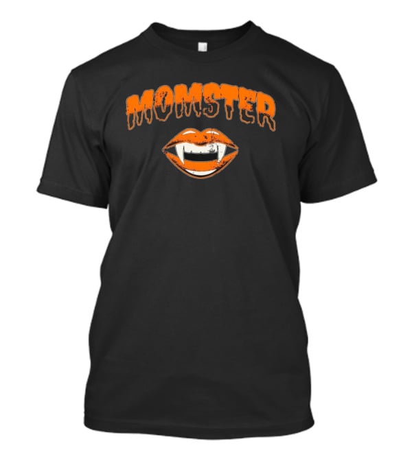 Momster Vampire Lips Halloween Fang T-Shirt