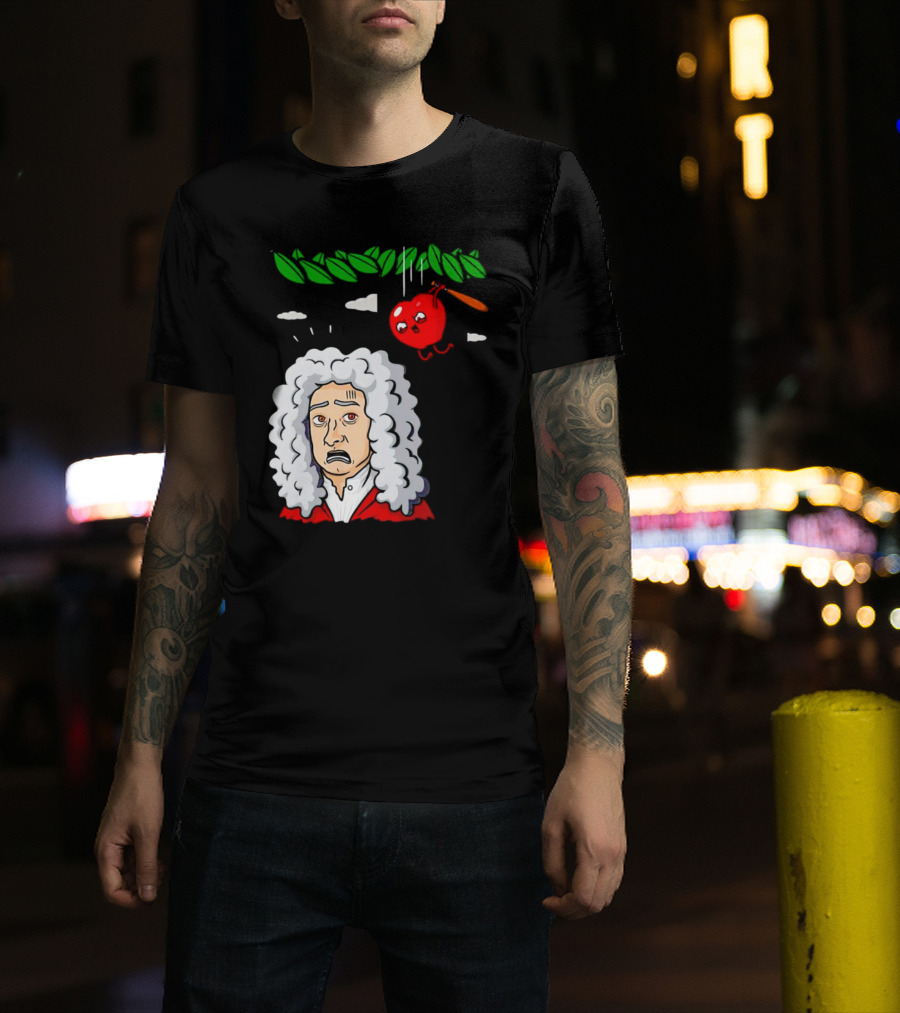 Extreme Gravity Apple Falling On Newton T-Shirt