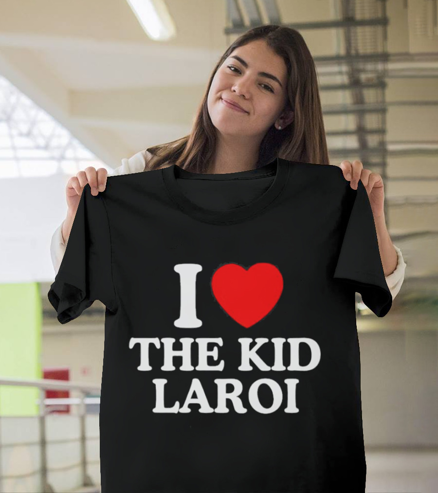I Love The Kid Laroi Heart T-Shirt