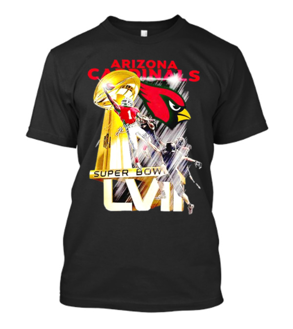Arizona Cardinals Super Bowl LVII Kyler Murray Signature T-Shirt