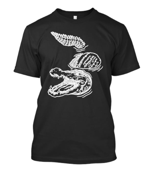 Let's Trip Alligator Spiral Tail T-Shirt