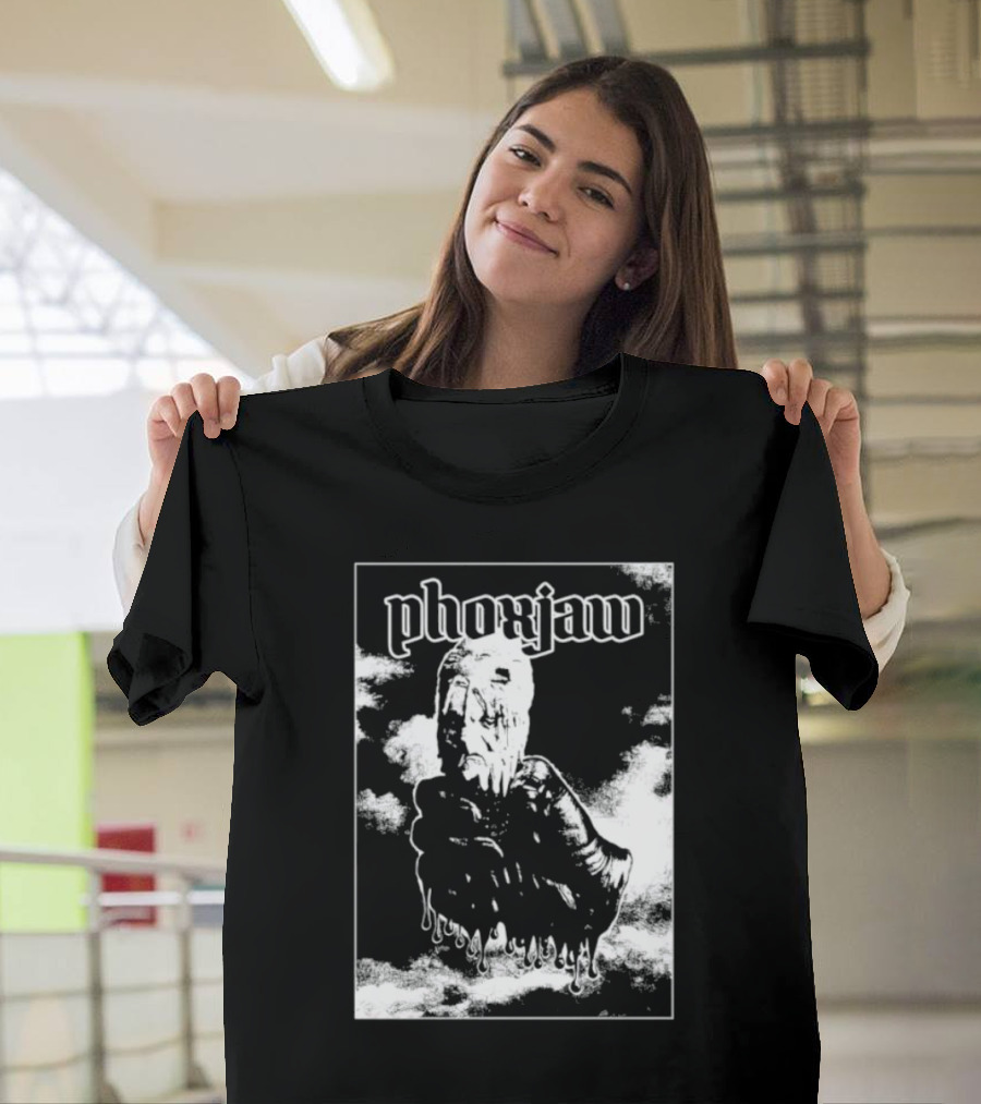 Phoxjaw Dripping Ice Cream Skull T-Shirt