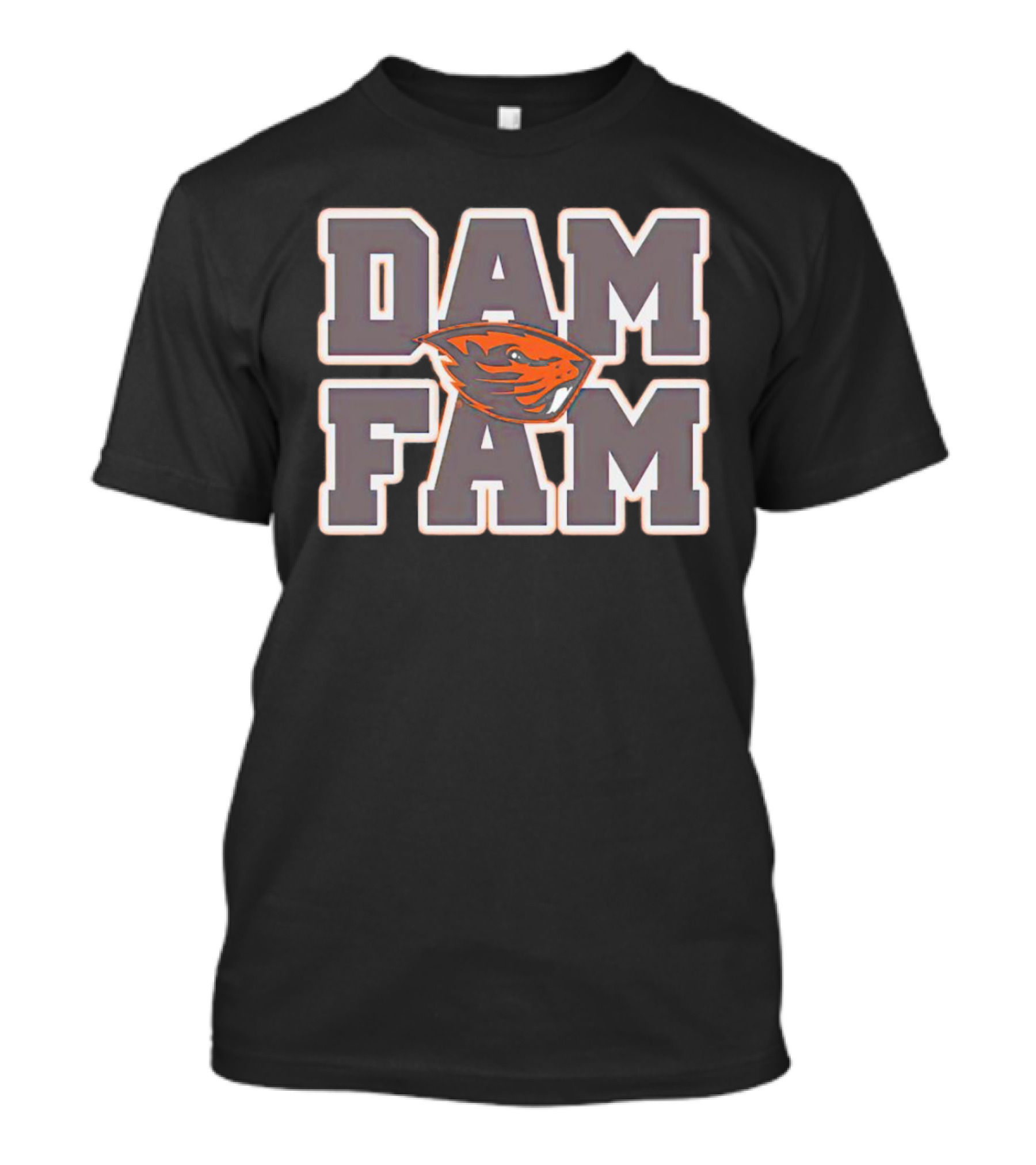 DAM FAM Oregon State Beavers Fan T-Shirt