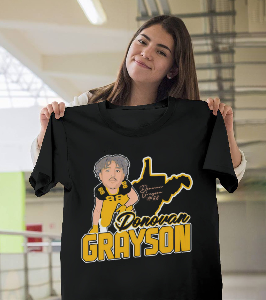 Donovan Grayson Caricature #88 Signature T-Shirt