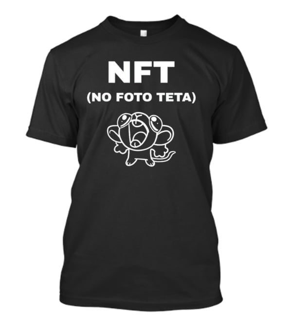 NFT No Foto Teta Cartoon Monkey T-Shirt