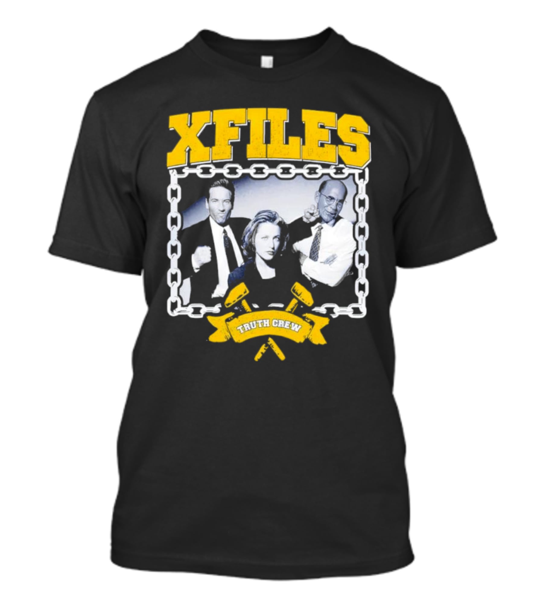 X Files Truth Crew Chain Frame T-Shirt