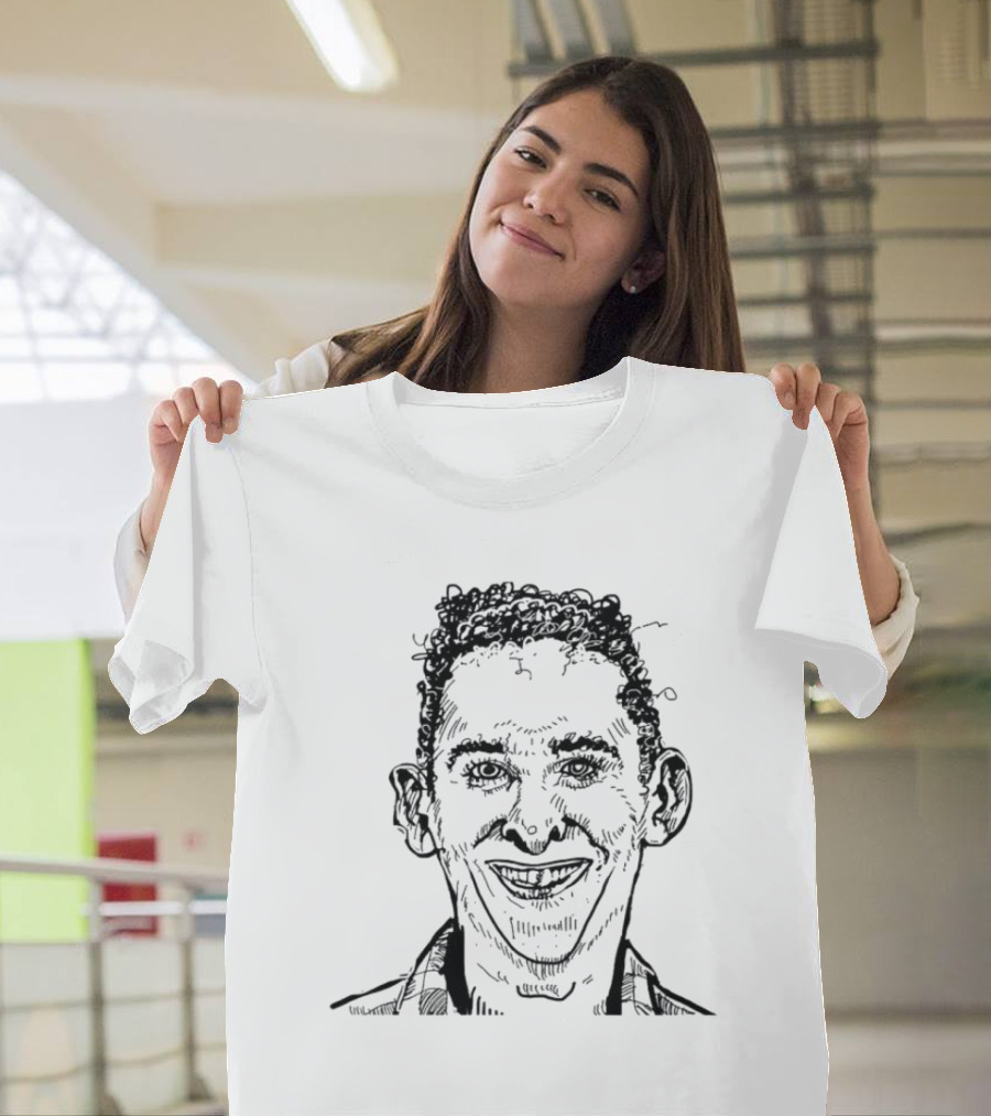 Richard Hanania Drawn Line Art Sketch T-Shirt