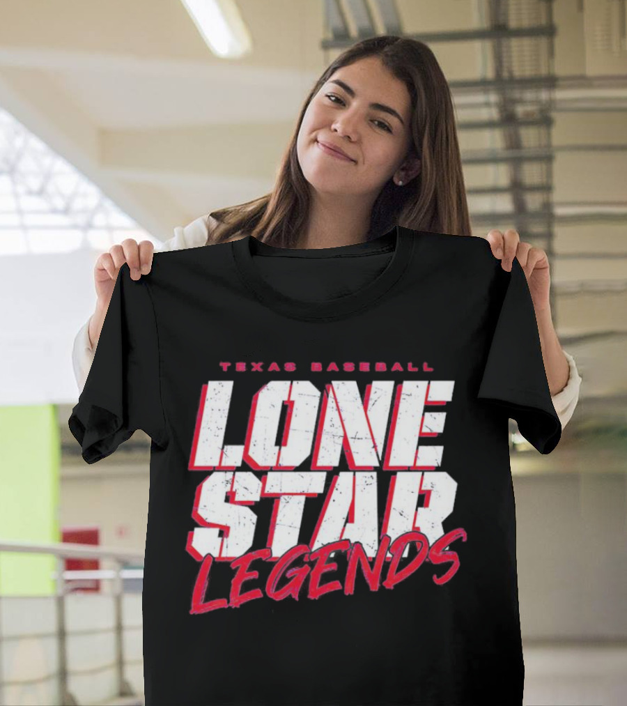 Texas Baseball Lone Star Legends T-Shirt