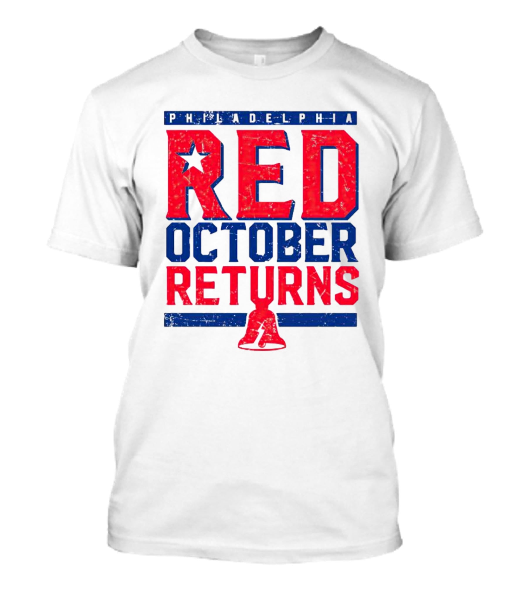 Philadelphia Red October Returns Liberty Bell Motivated T-Shirt