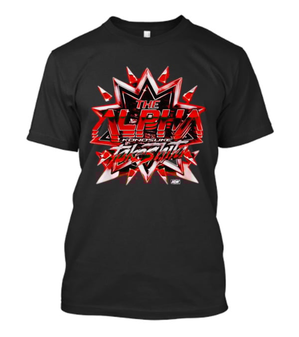The Alpha Konosuke Takeshita AEW Starburst T-Shirt