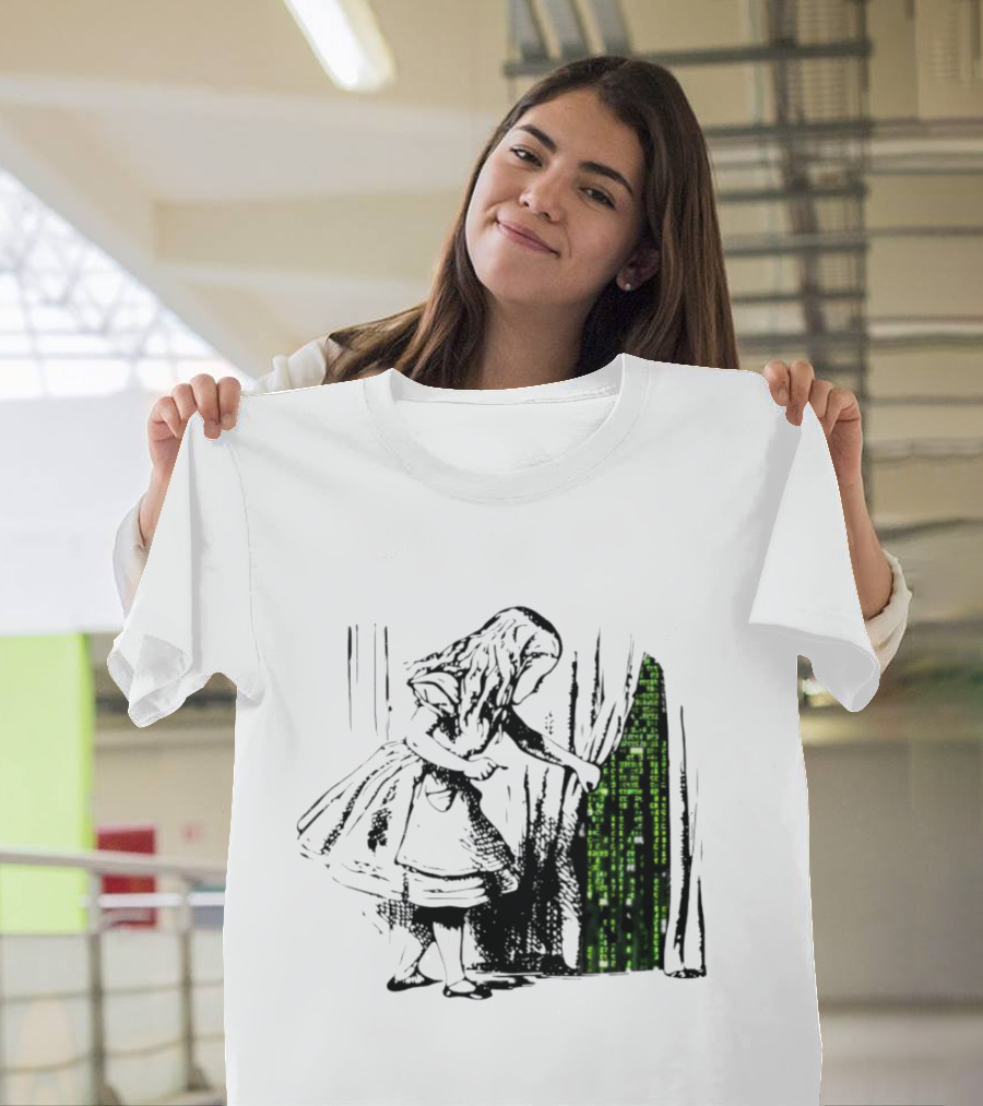 Alice Enters The Matrix New World T-Shirt