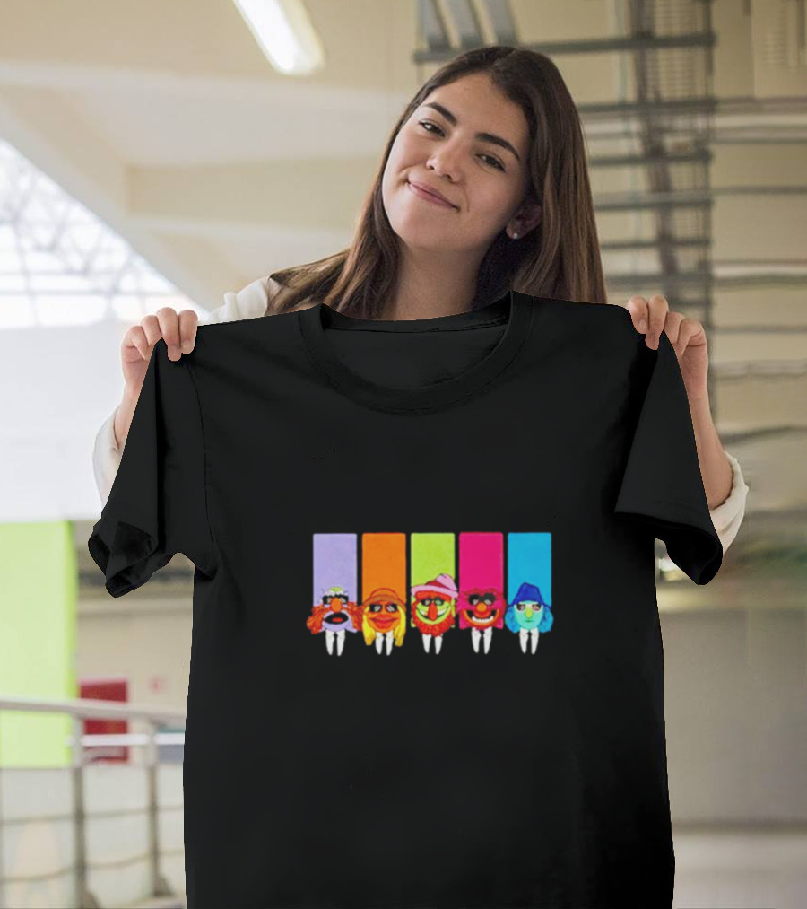 Dr. Teeth and the Electric Mayhem Colorful Characters T-Shirt