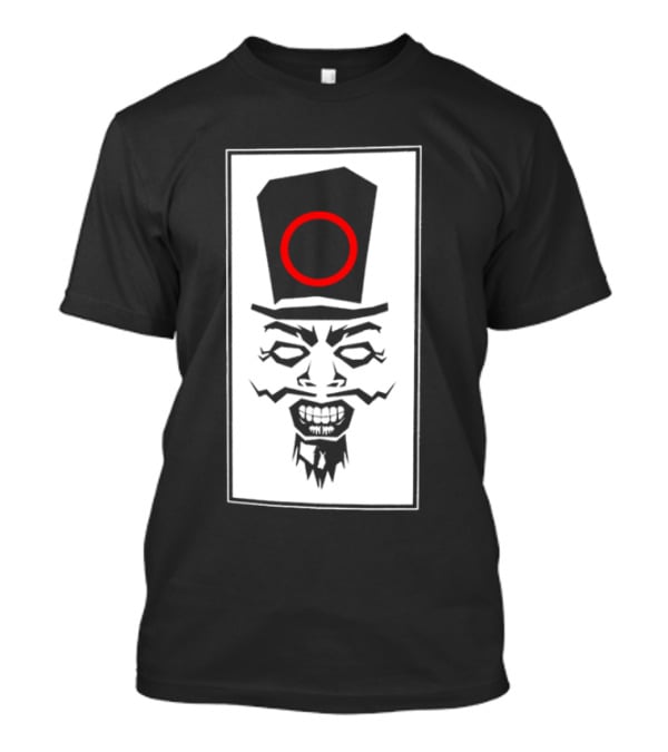 Uncle Howdy Creepy Graphic Mineral Wash Revel In What You Are T-Shirt