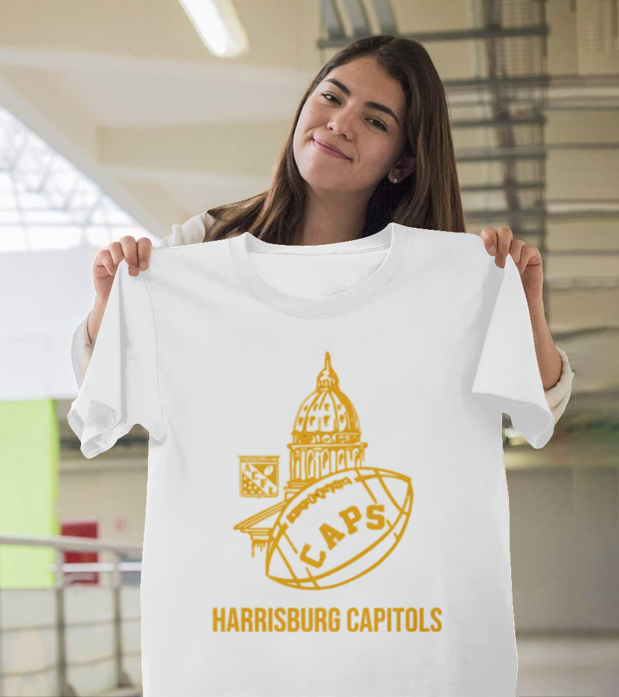 Harrisburg Capitols ACFL Football Caps Dome T-Shirt