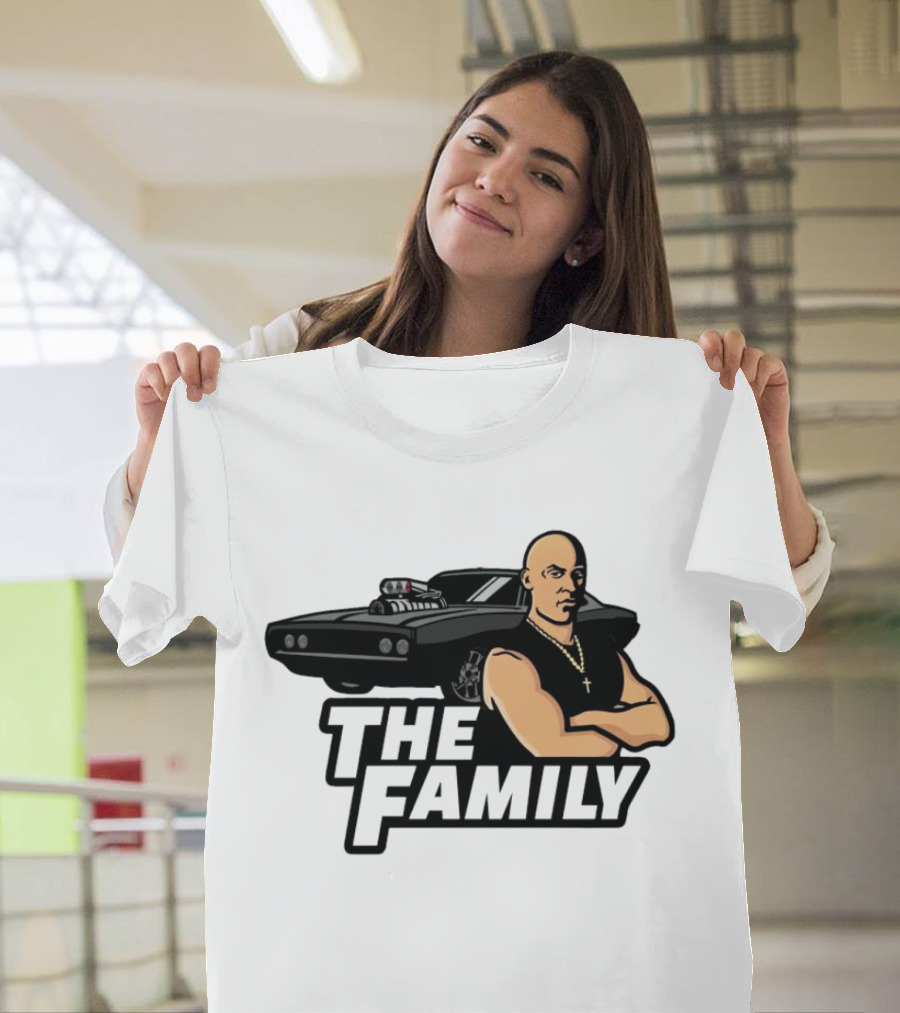 Dominic Toretto The Family Car Muscle T-Shirt