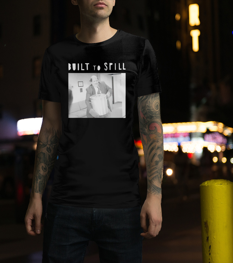 Built To Spill Kevin Chilli Spill Scene Comedy Reference T-Shirt