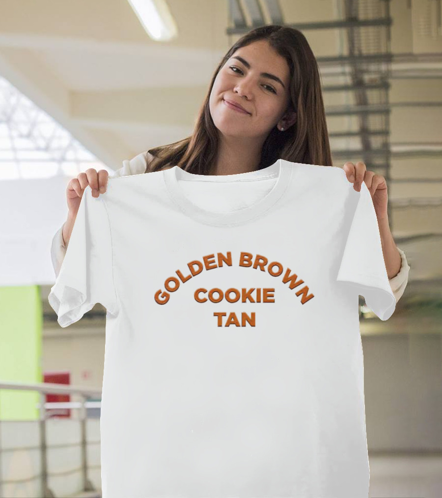 Golden Brown Cookie Tan T-Shirt
