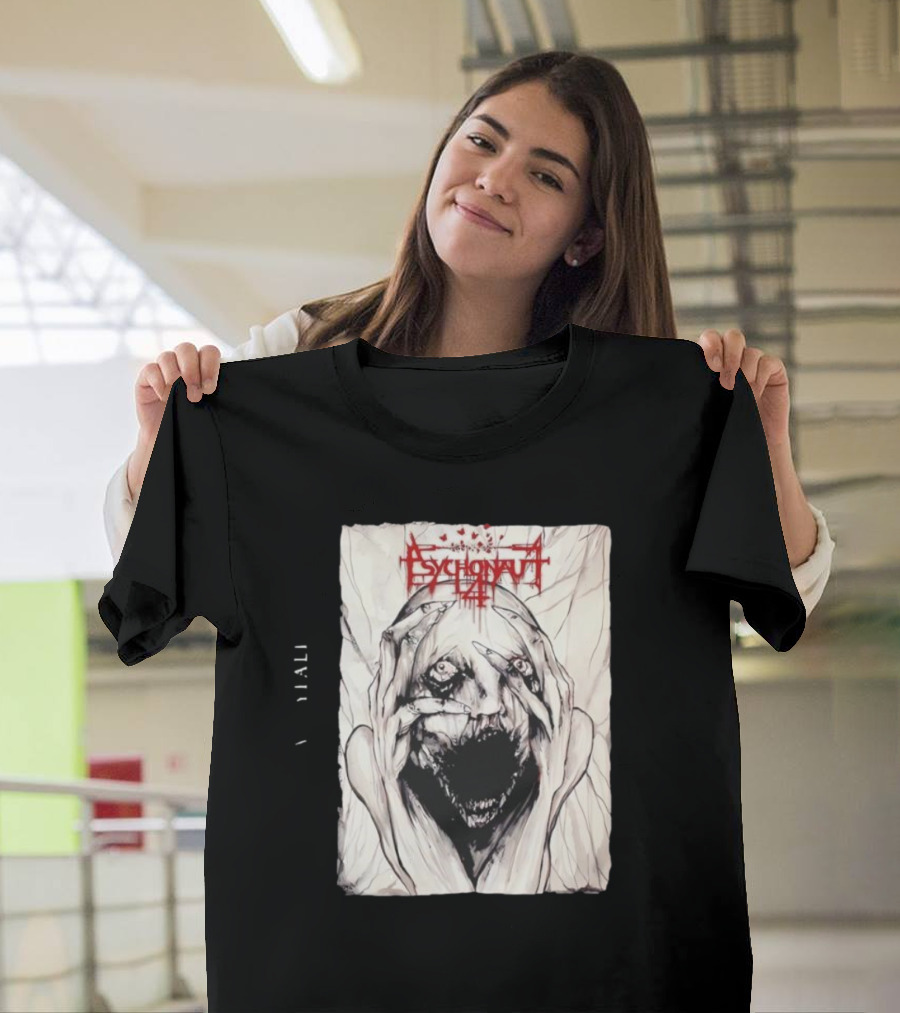 Psychonaut 4 V Tiali Album Artwork Grotesque Figure T-Shirt