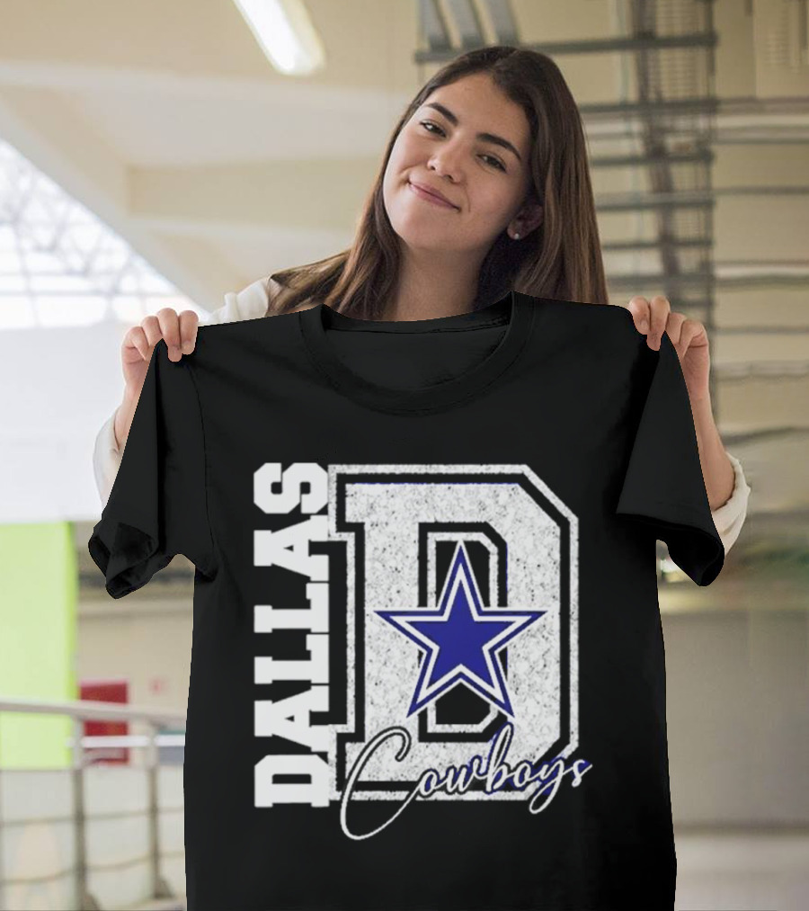 Dallas Cowboys Big D Star T-Shirt