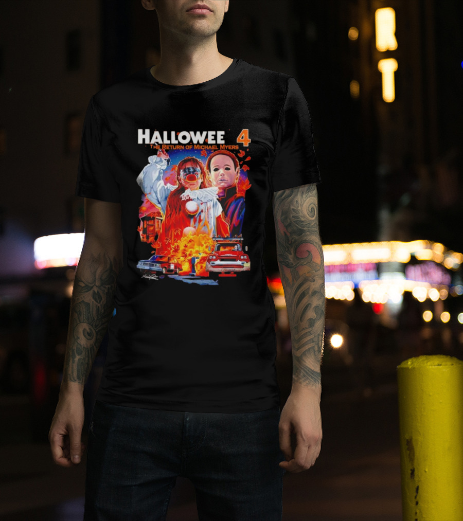 Halloween 4 The Return Of Michael Myers Cold Blood T-Shirt