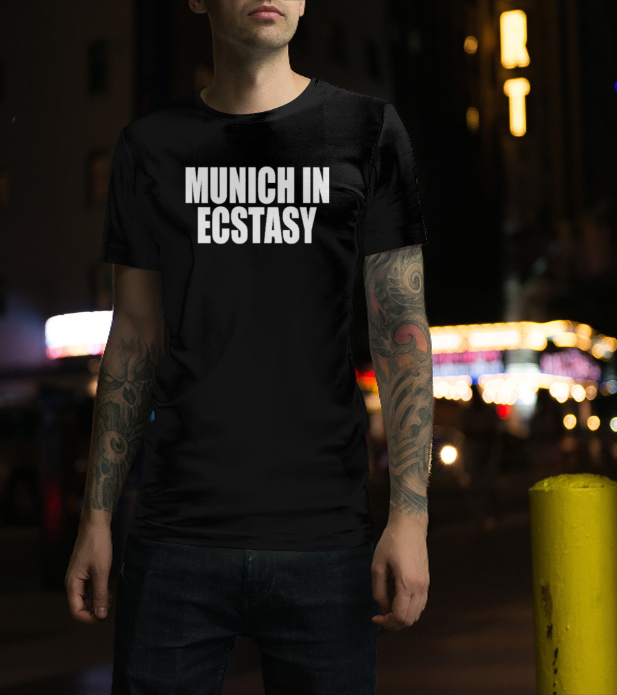 Munich In Ecstasy Football Fan Celebration T-Shirt