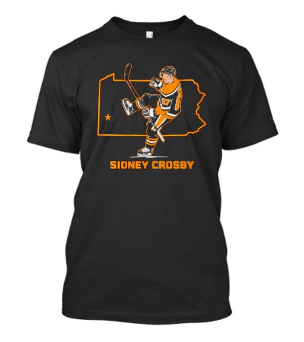 Sidney Crosby Pennsylvania Hockey Star T-Shirt