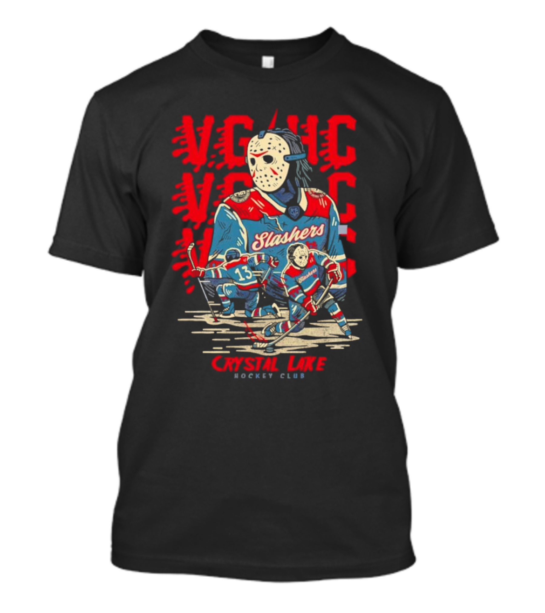 VGHC Crystal Lake Slashers Hockey Club T-Shirt