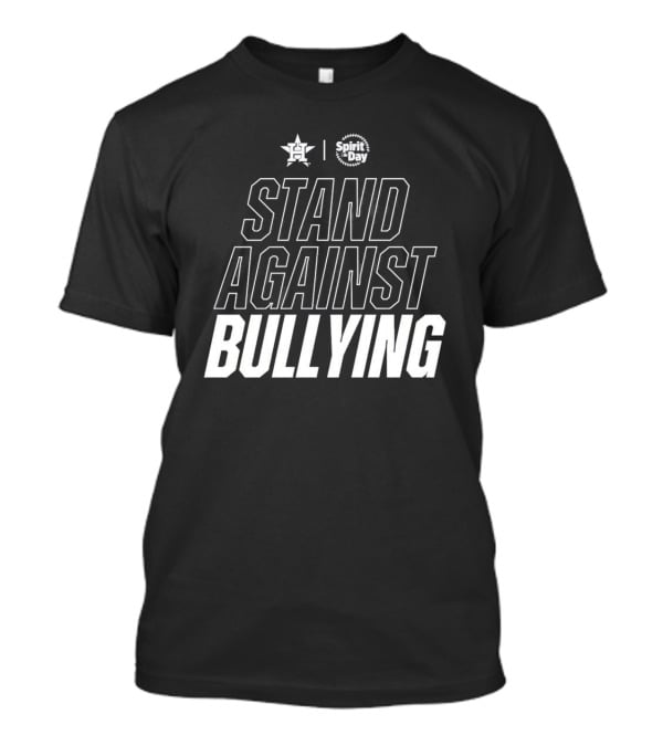Houston Astros Spirit Day Stand Against Bullying T-Shirt