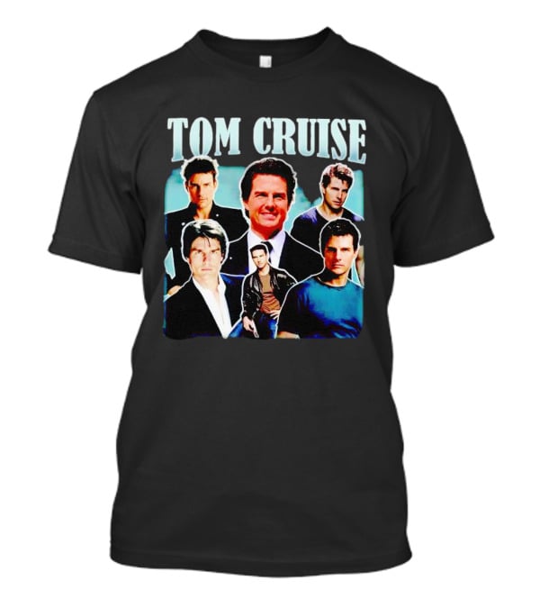 Tom Cruise Iconic Picture Collage Collection T-Shirt
