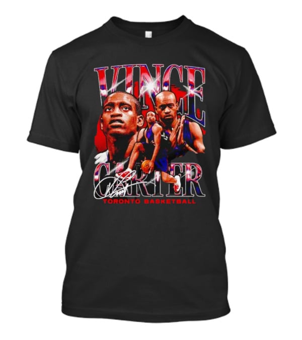 Vince Carter Toronto Basketball Vintage T-Shirt