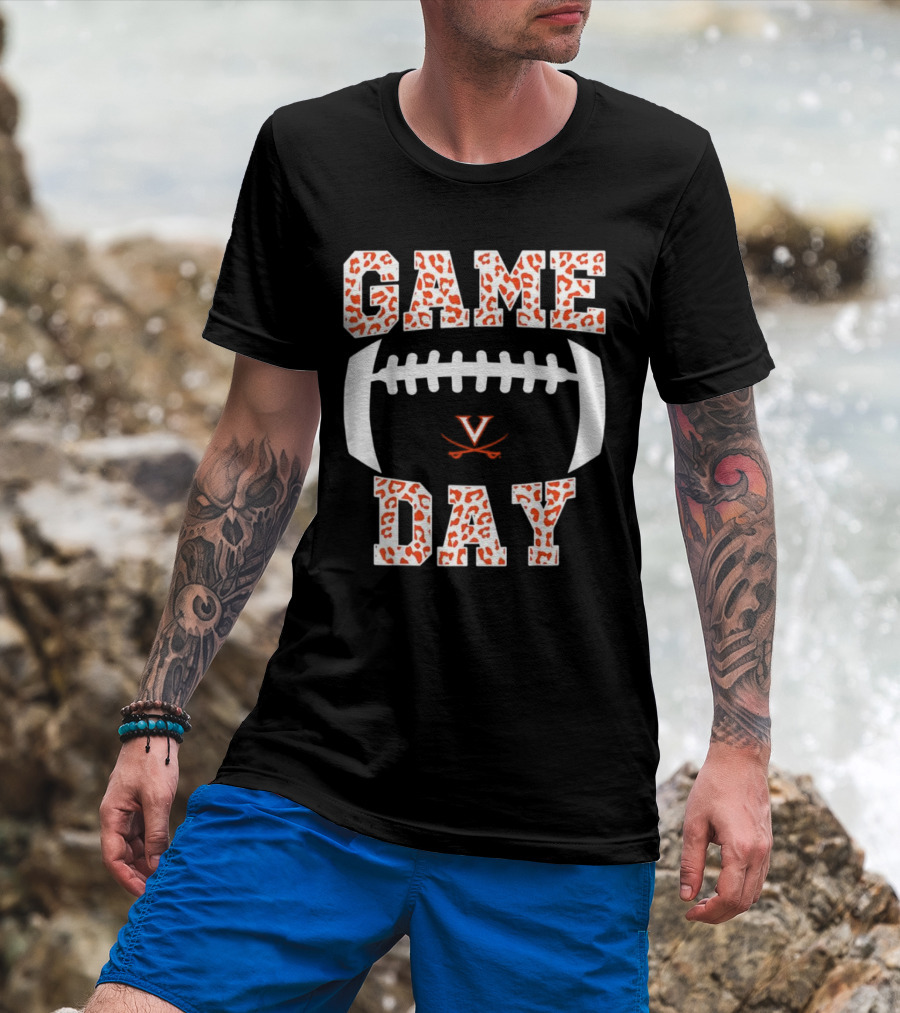 Virginia Cavaliers Game Day Football T-Shirt