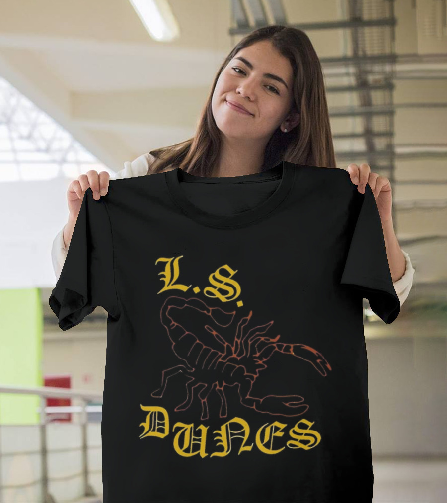 L.S. Dunes Scorpion Retro Gothic T-Shirt