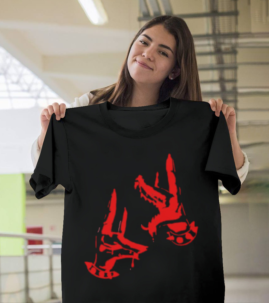Paradox Bad Dog Cerberus Heads Red T-Shirt