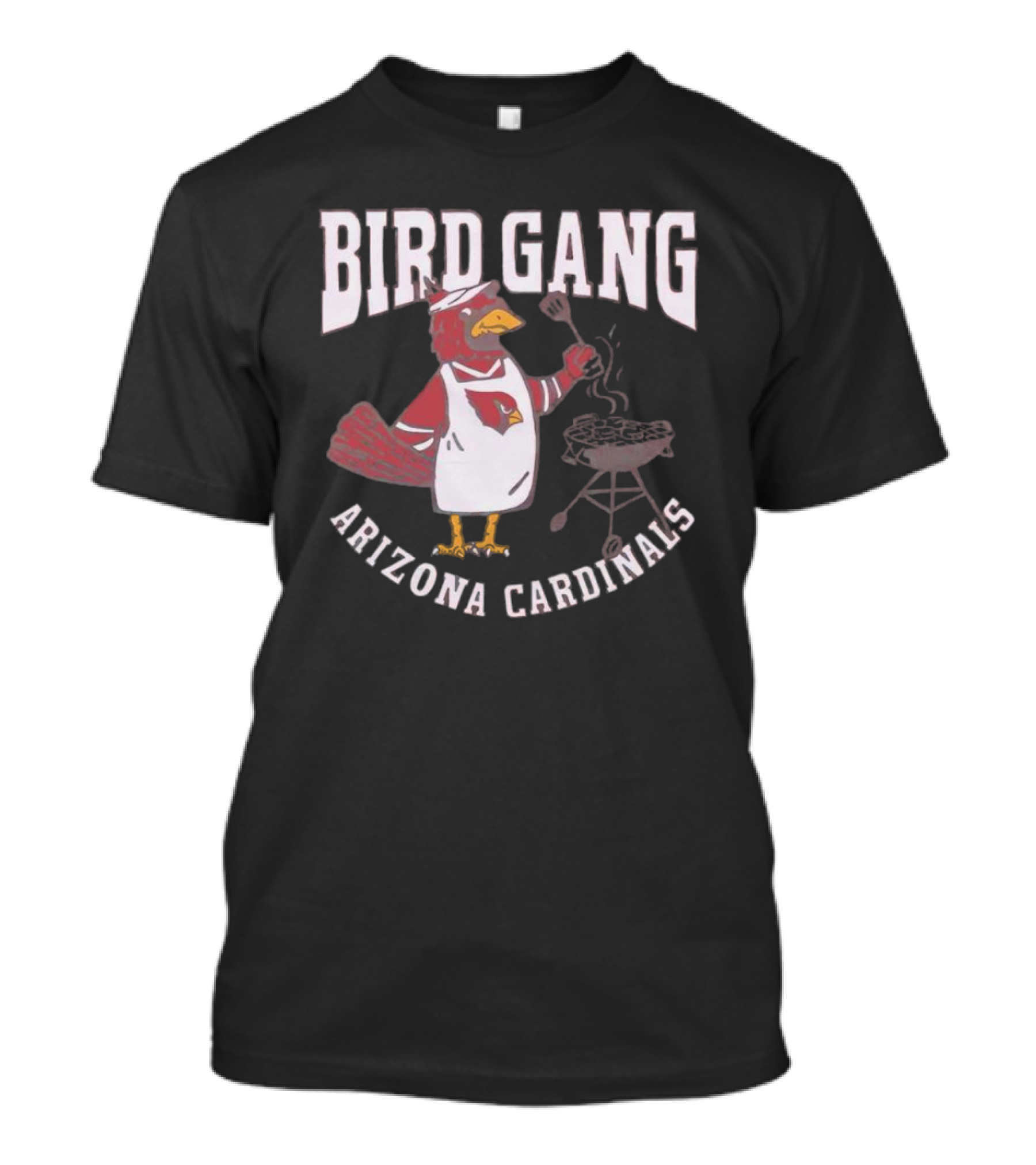 Bird Gang Arizona Cardinals BBQ Bird T-Shirt