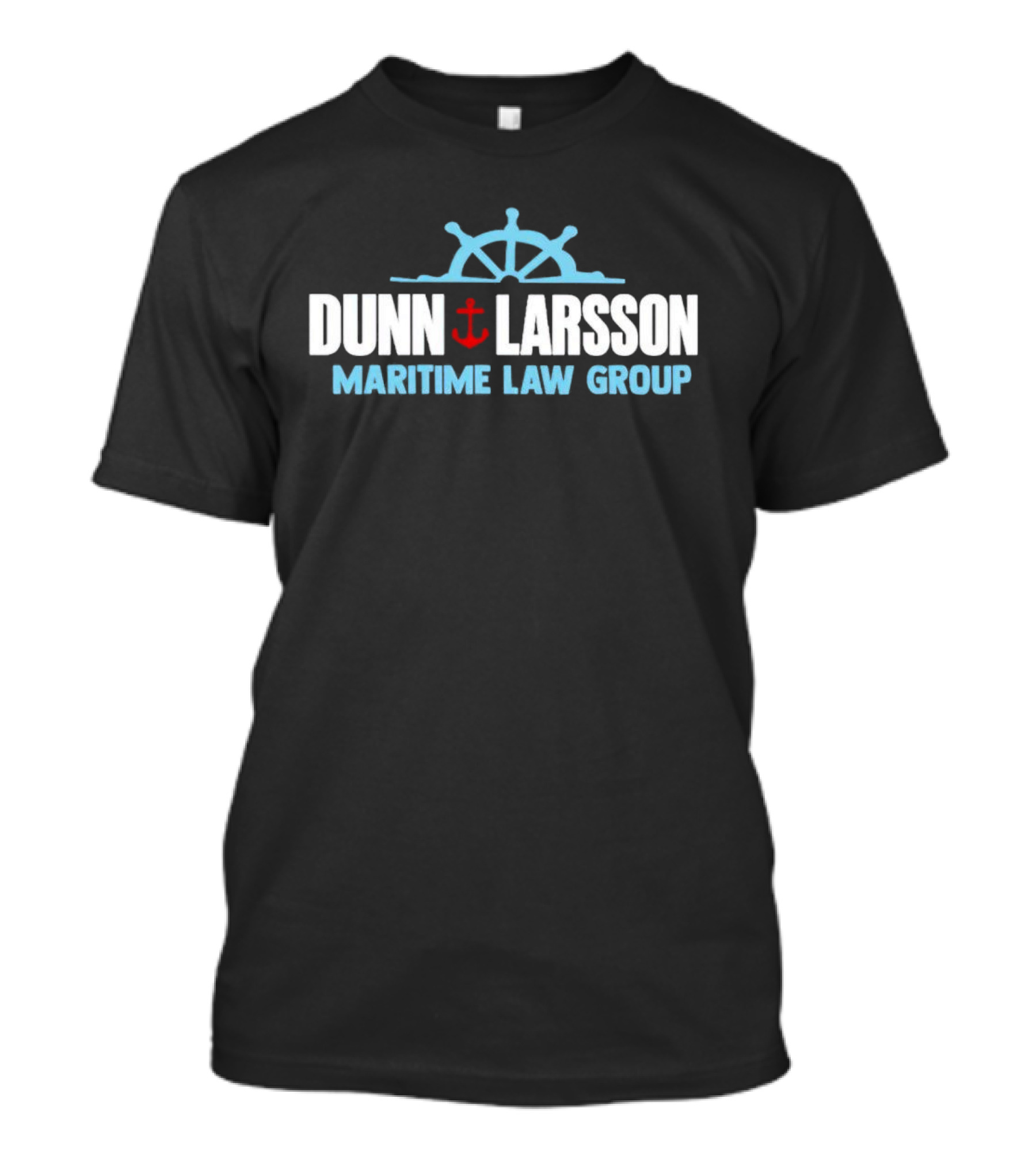 Dunn Larsson Maritime Law Group Anchor And Helm T-Shirt