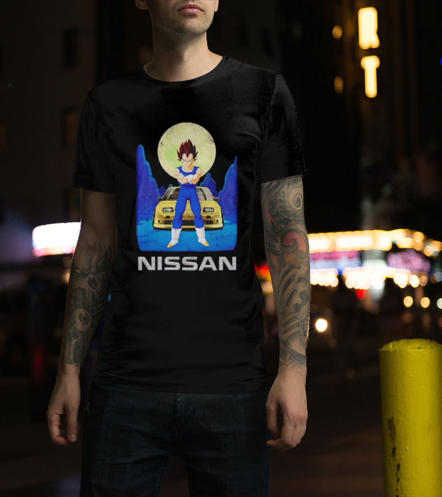 Nissan Vegeta Anime Classic Car Fusion T-Shirt